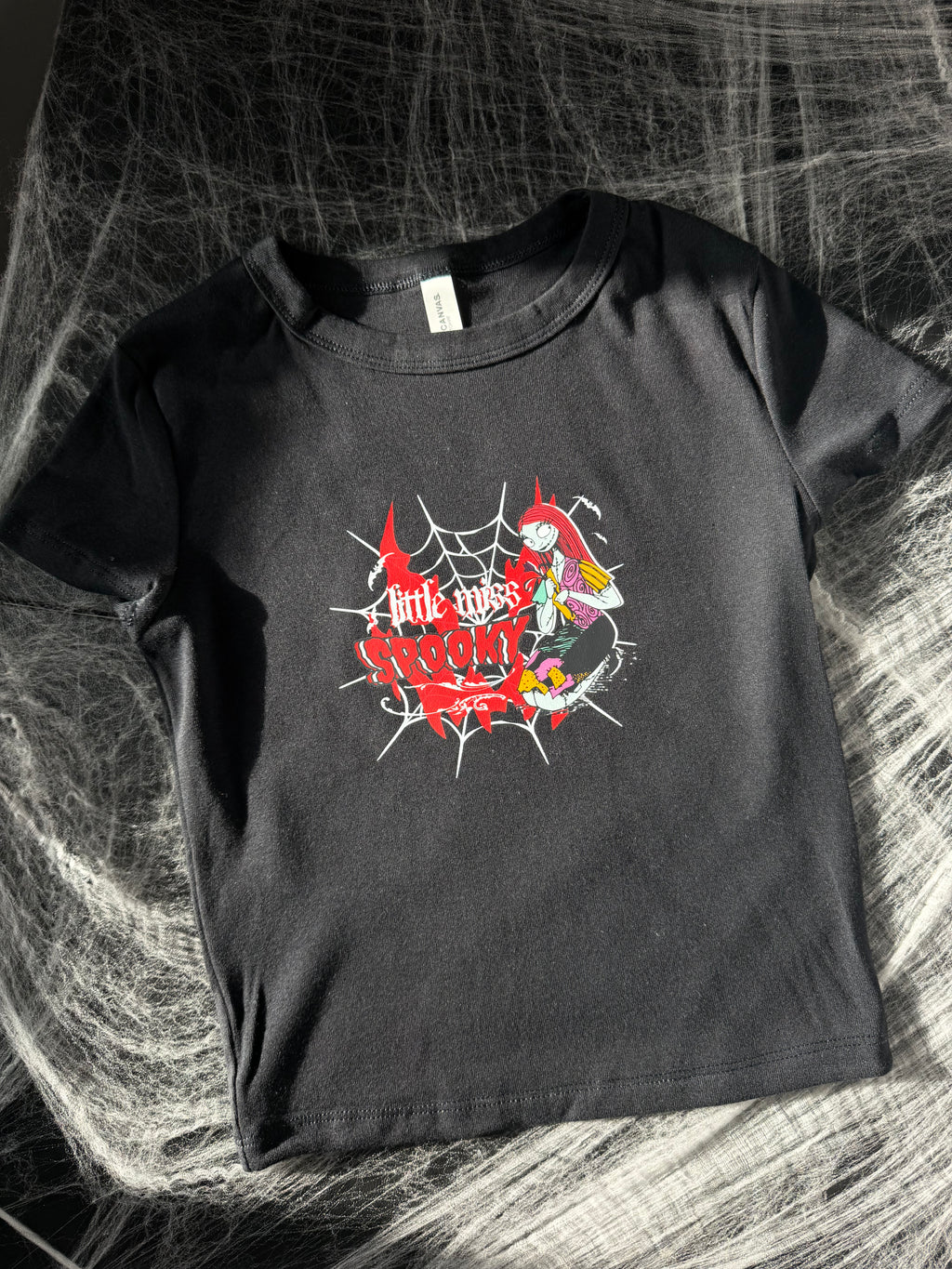 little miss spooky baby tee
